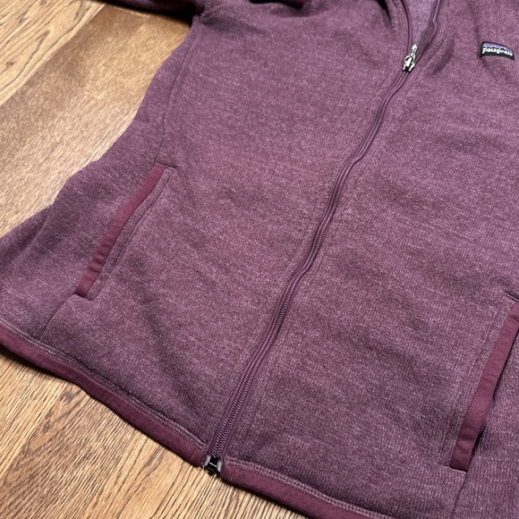 Patagonia Better Sweater Full Zip Fleece Jacket Purple Womens Medium - Picture 3 of 9